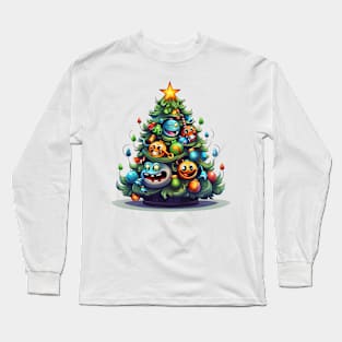 Funny Christmas Tree Long Sleeve T-Shirt